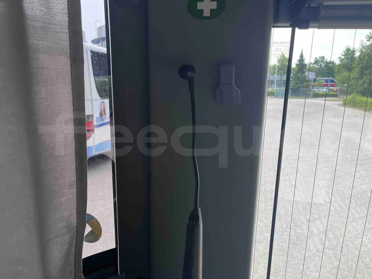 Setra S412 - Driver Microphone