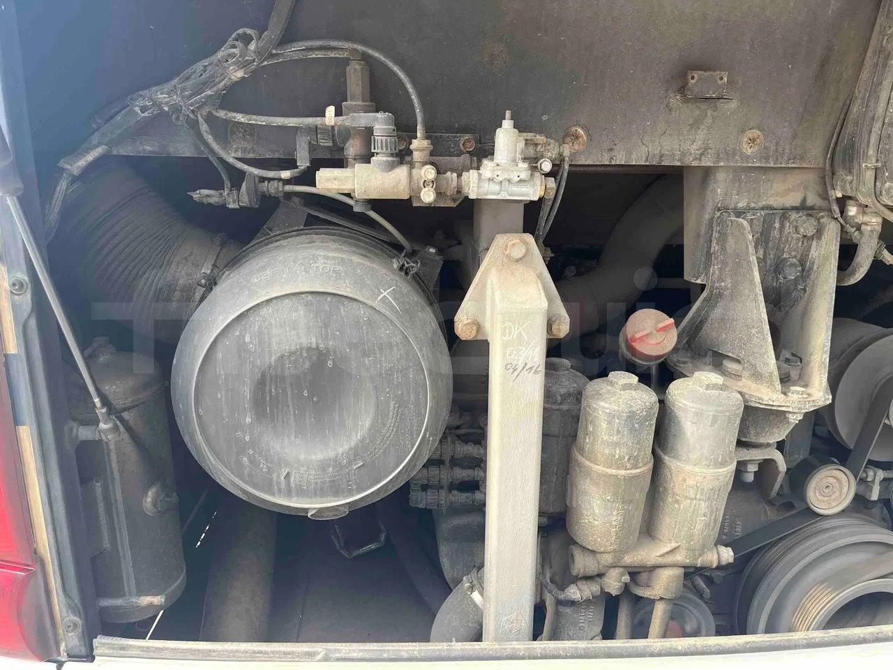 Setra S412 - Fire Suppression Nozzles