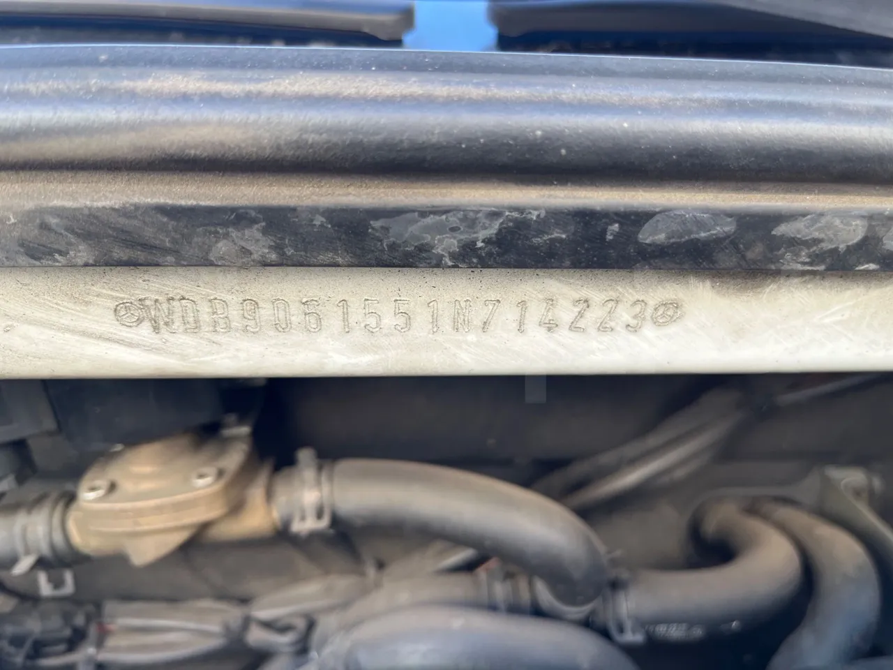 Mercedes-Benz Sprinter   906BA50 - Euro6 - 140kW - 7.700mt - chassis VIN photo