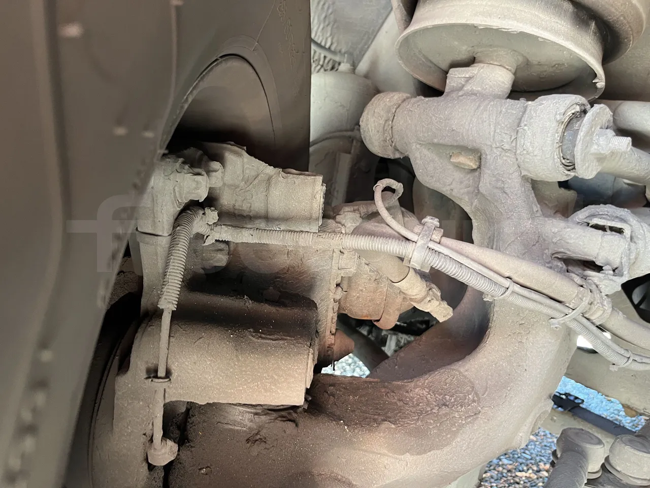 Neoplan Tourliner - First Axle Brake Calipers Right Side