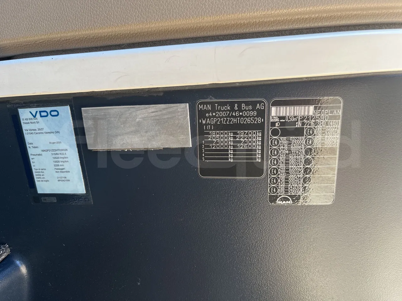 Neoplan Tourliner - Vehicle Plate