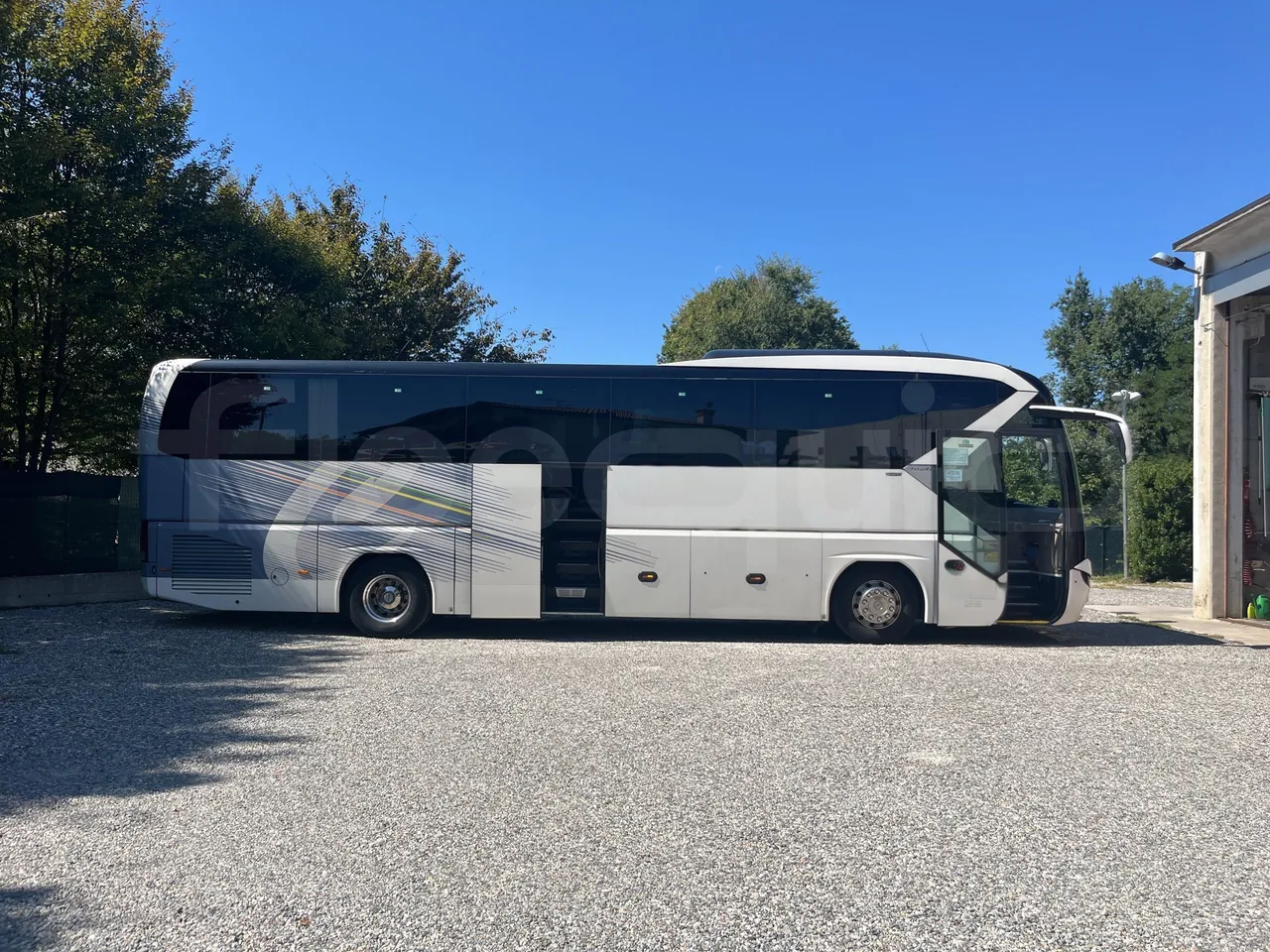 Neoplan Tourliner - Right Side Doors Open