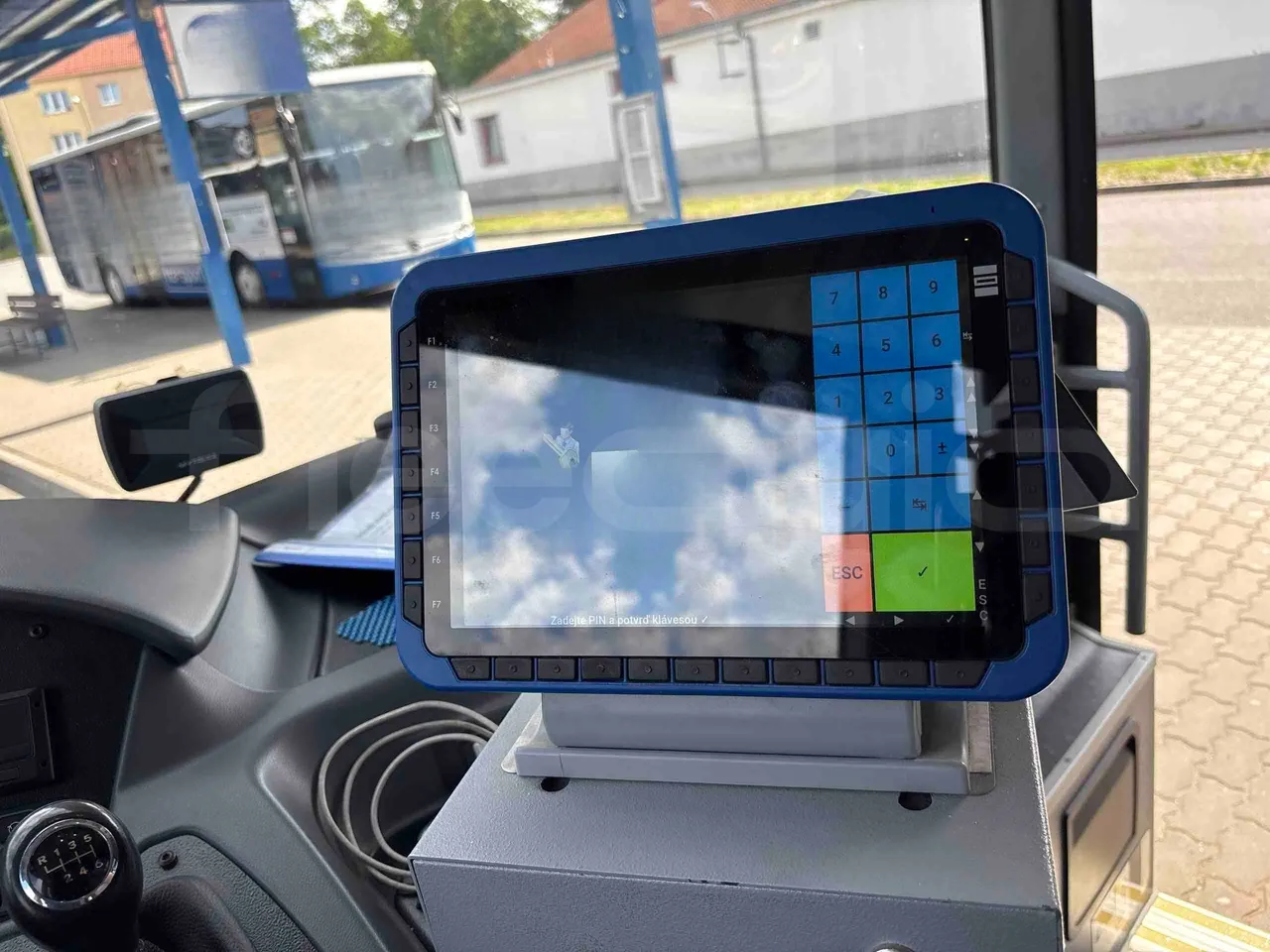 Setra S415 - command unit indicators