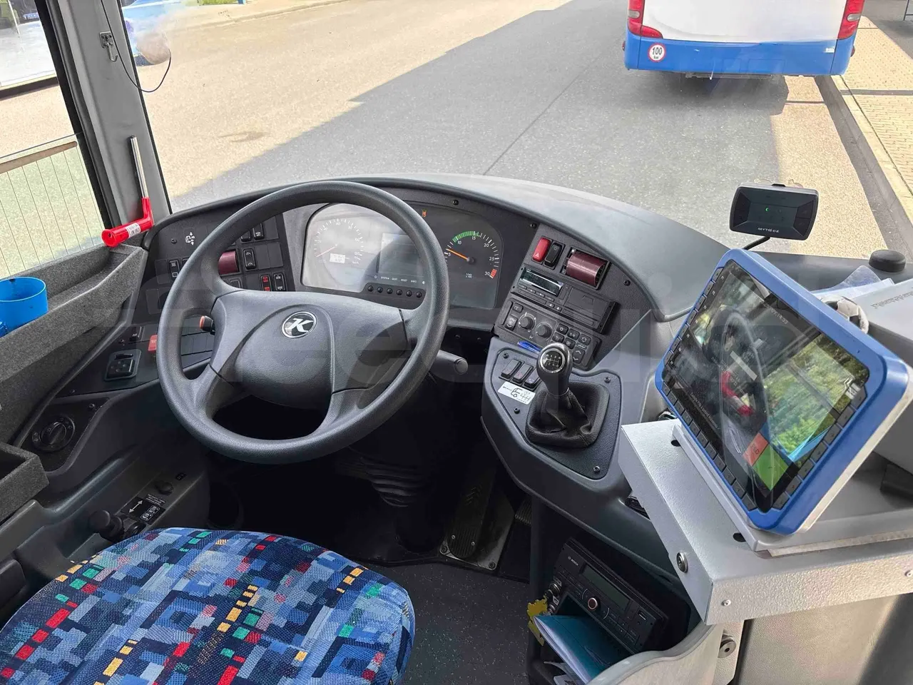 Setra S415 - buttons panels on
