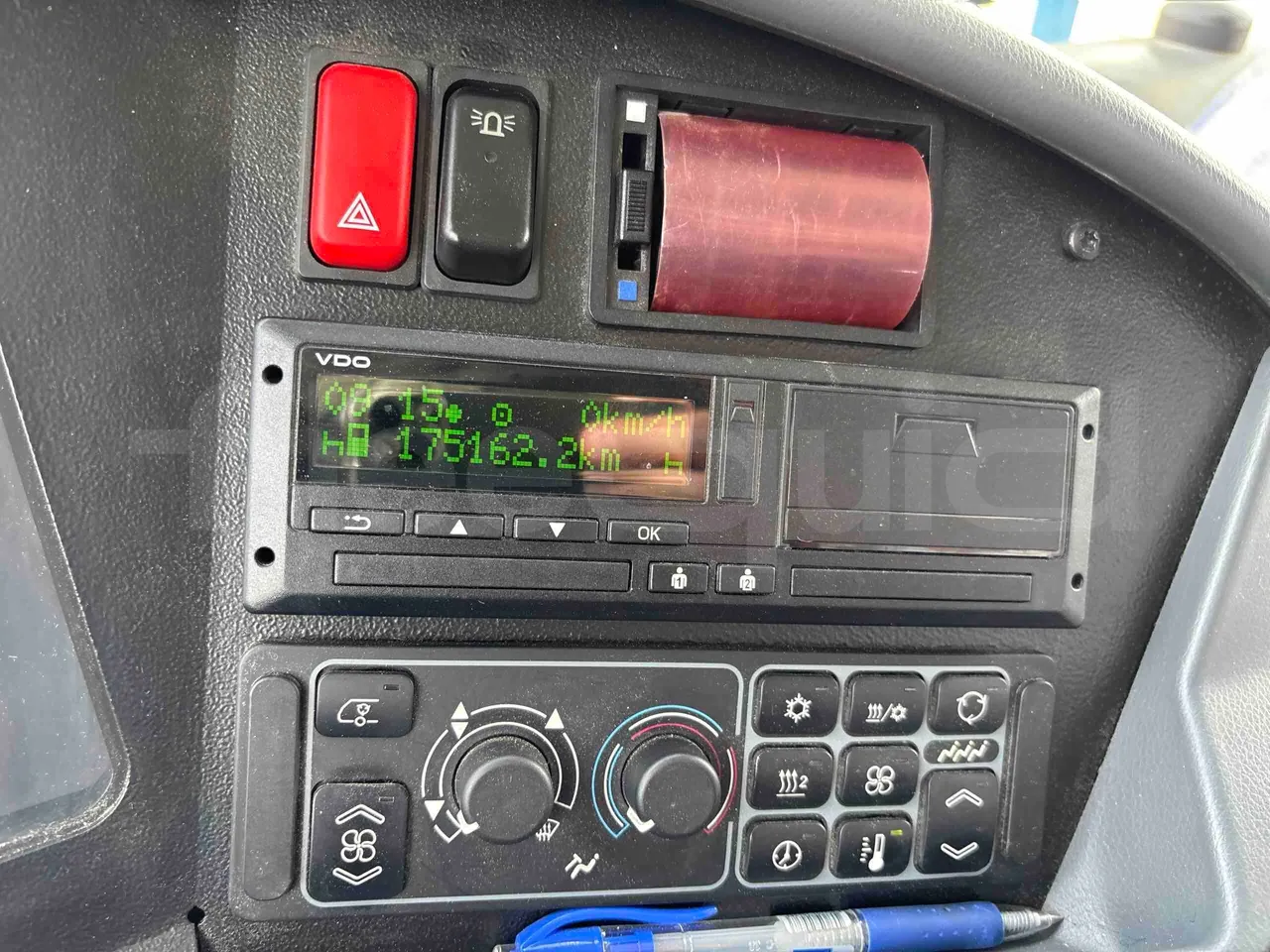 Setra S415 - Tachograph