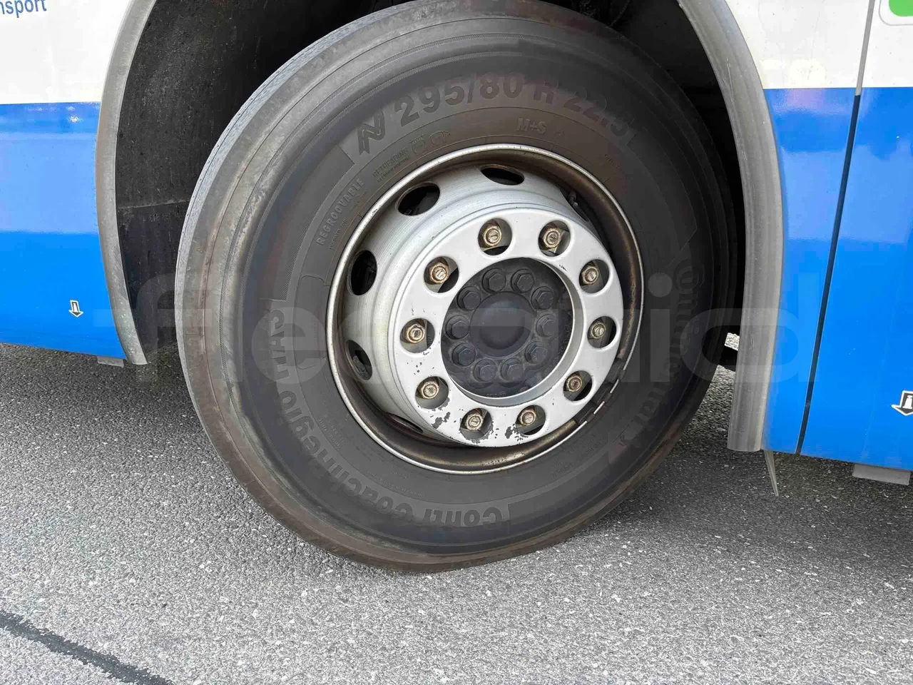 Setra S415 - front left tire measurements