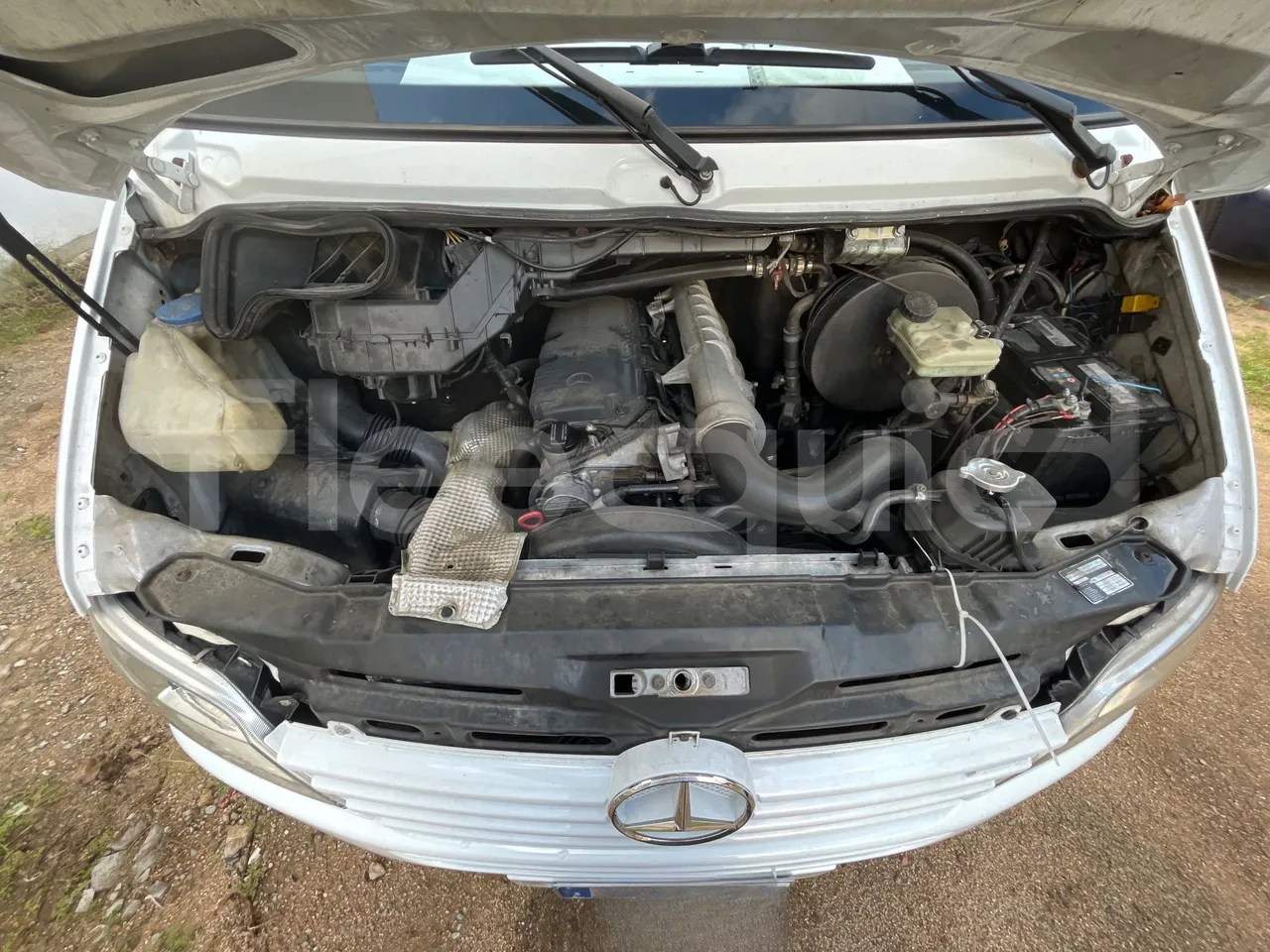 Mercedes-Benz Sprinter 416CD - EUR3 - 115kW - 6.985m - rear hatch open