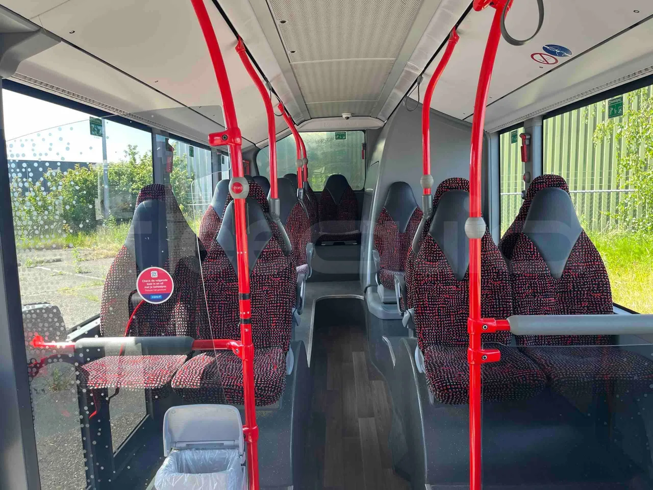 Mercedes-Benz Citaro - reverse view middle aisle