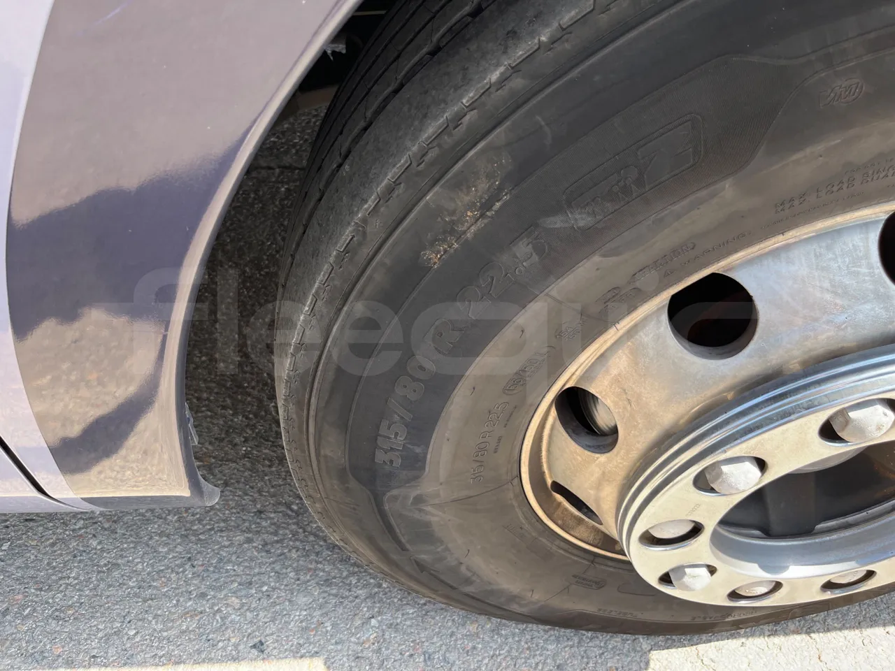 Irizar i6 14.5.37-EUR5-14.98m-345Kw - front left tire measurements