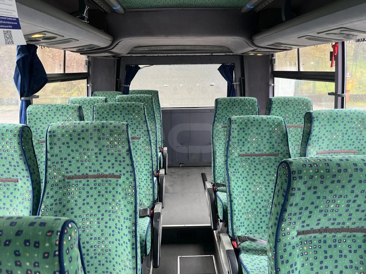 Salvador Caetano Optimo BB50L - Euro3 - 100kW - 7.586mt - reverse view middle aisle