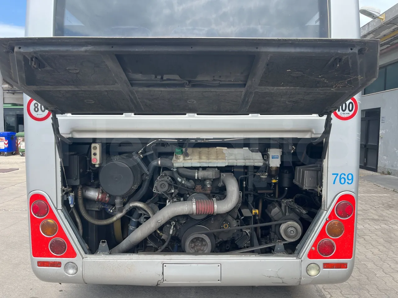 Temsa Tourmalin - rear hatch open