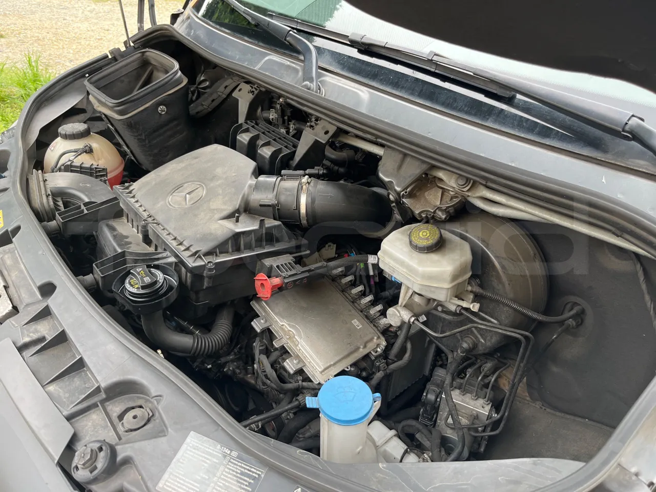 Mercedes-Benz Sprinter 906BB55 - Euro6 - 140kW - 7.367mt - engine plate photo