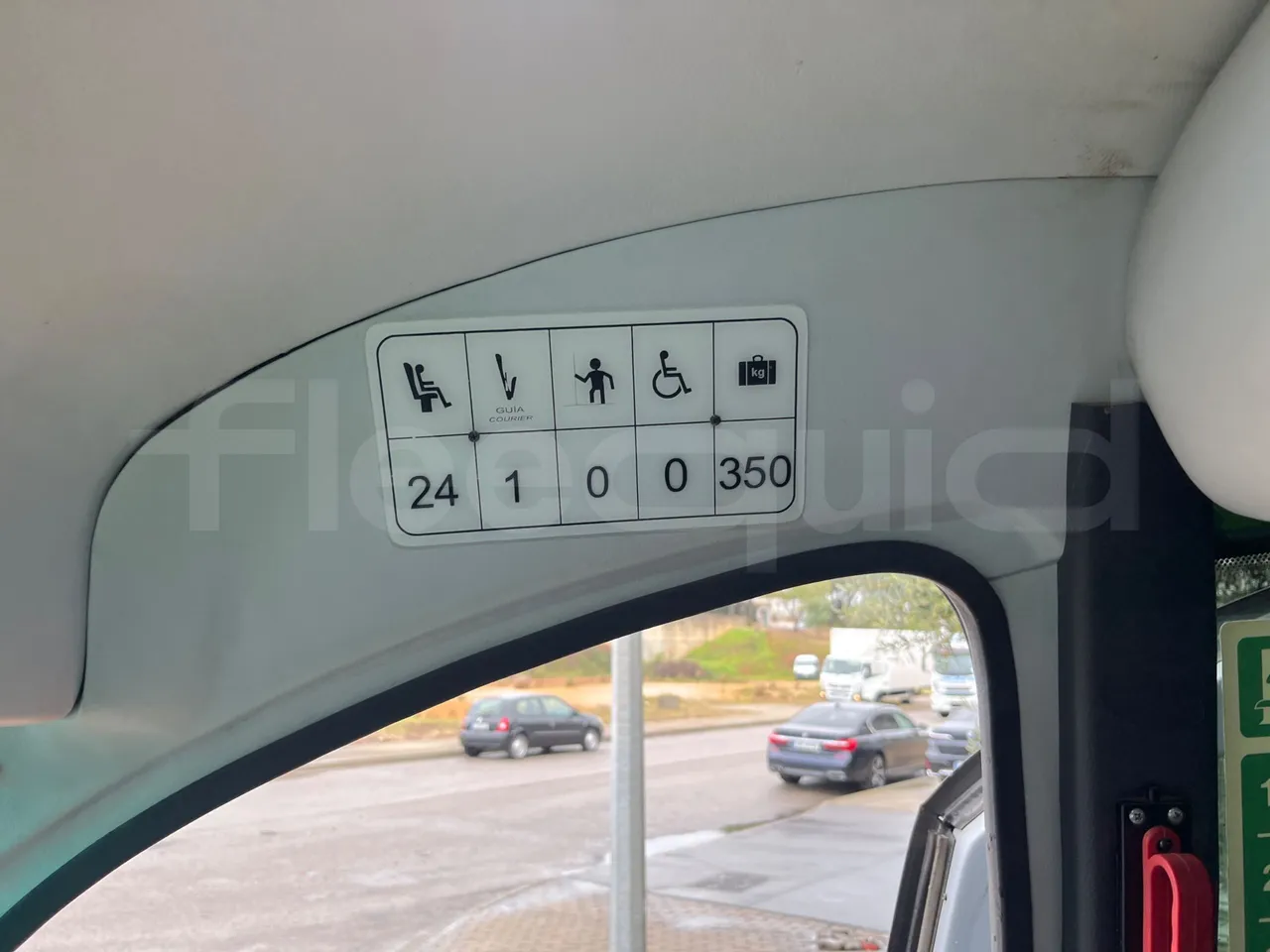 Iveco Ferqui S327C - Euro 6 - 132 kW - 8.470 mt - seat plate photo