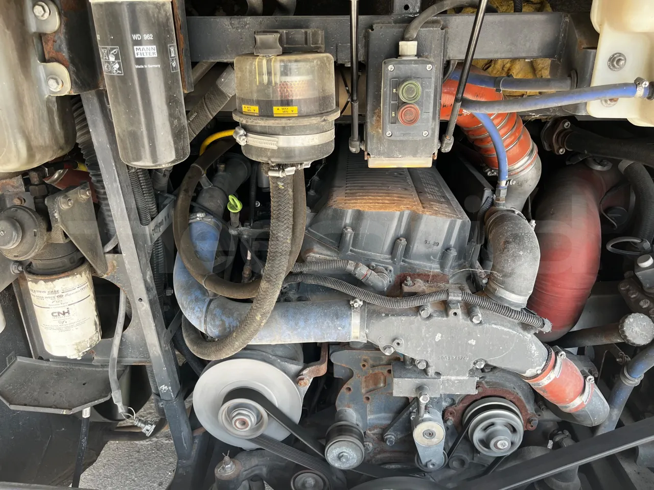 Iveco Magelys - fire extinguishing system