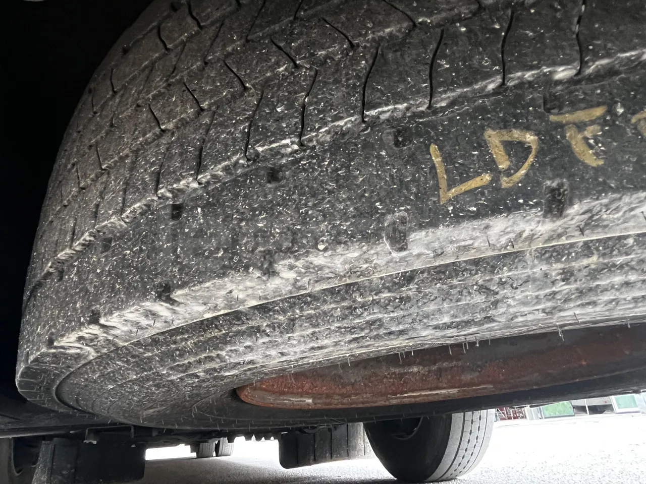 Iveco Magelys - spare wheel