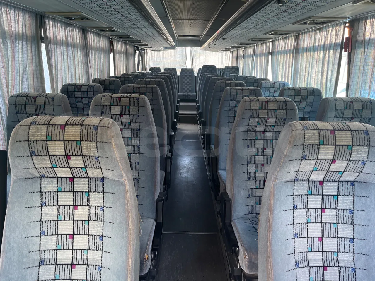 Setra S 210 HL58 - EUR0 - 165kW - 9.34m - interior reverse seats driver height (mandatory for bus to scrap)