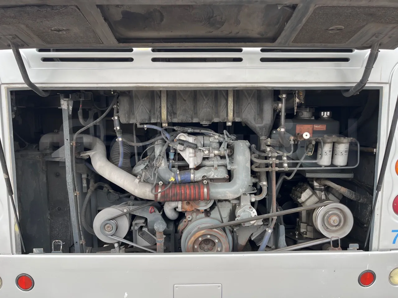 Temsa Safari TB162R - Euro3 - 265kW - 12mt - rear hatch open