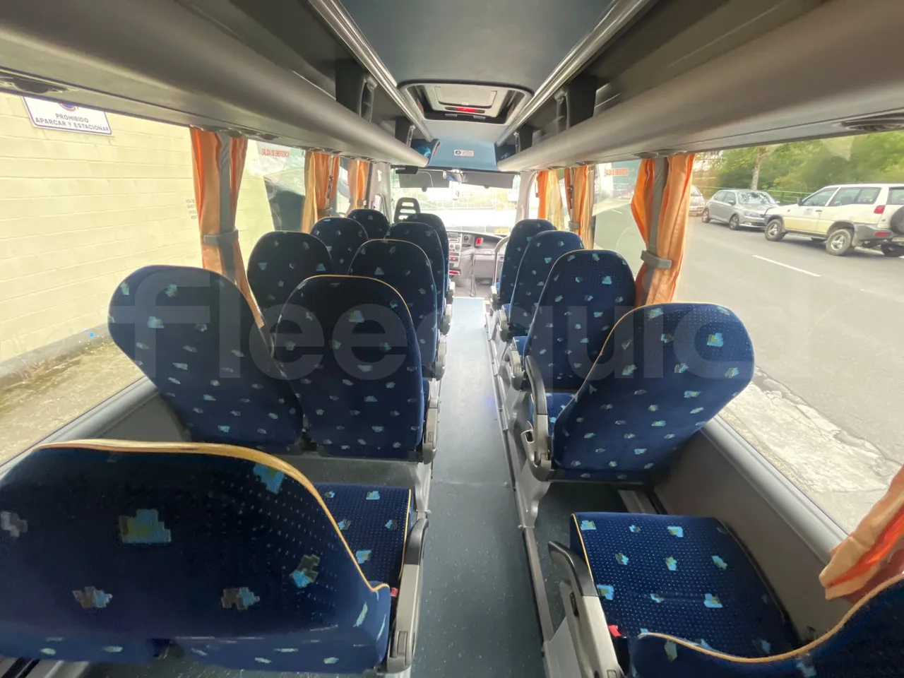 Iveco A50C17 CA1S1B-1E1DM/ Euro 5 - 125 Kw - 7.8 Mt - forward view all seats last row height