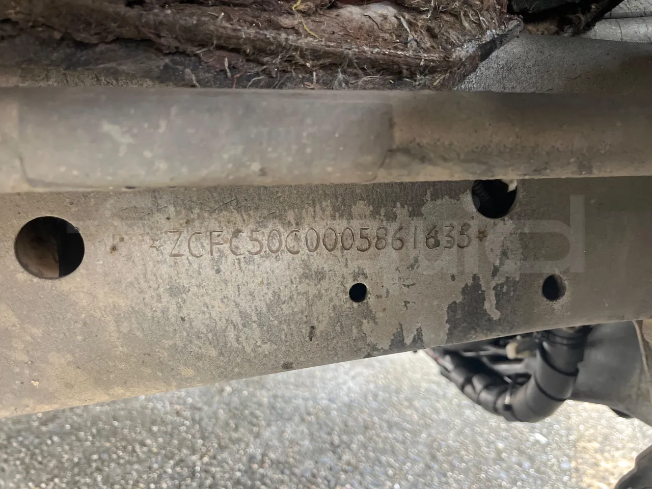 Iveco A50C17 CA1S1B-1E1DM/ Euro 5 - 125 Kw - 7.8 Mt - vehicle plate photo