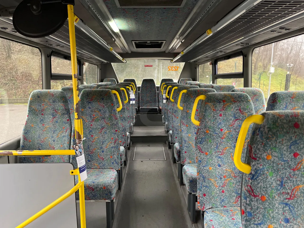 Scania Omniline IL94IB - Euro3 - 221kW - 12mt - reverse view middle aisle