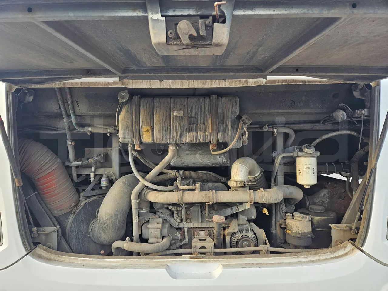 Vdl Futura 501E1 - Euro6 - 320kW - 12.875mt - rear hatch open