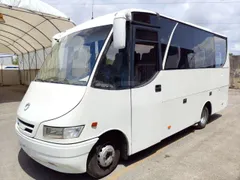 Iveco Daily 65C JBI - EUR3 -122kW - 6.9m - 3/4 front left (mandatory for bus to scrap)