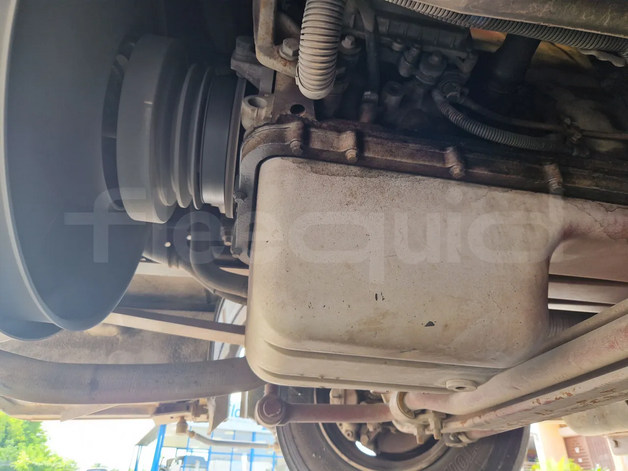 Iveco Cacciamali C5032 -EUR3 -154kW -9.3m - engine without protection