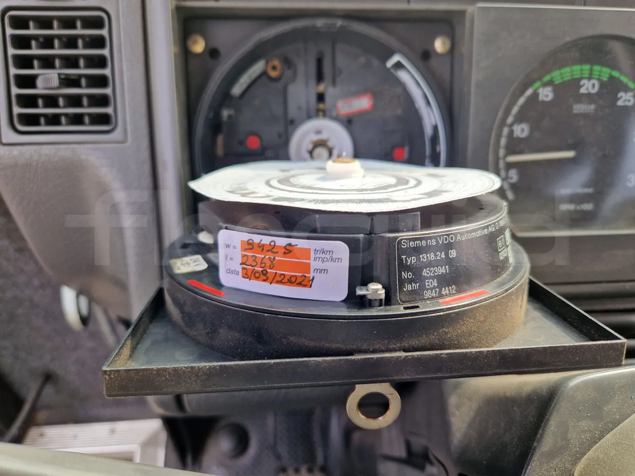 Iveco Cacciamali C5032 -EUR3 -154kW -9.3m - Tachograph