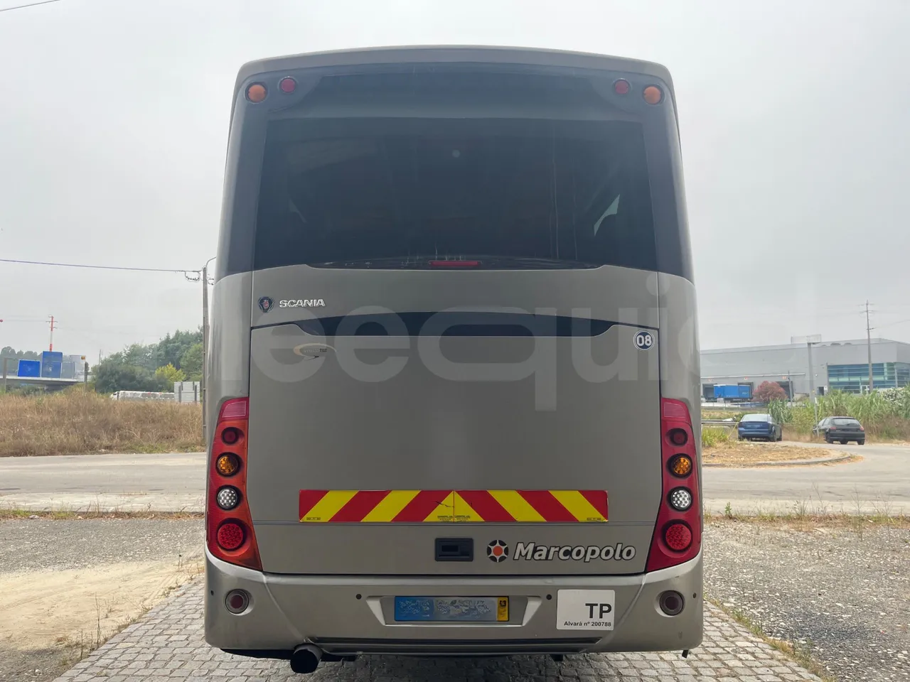 Scania Marcopolo K420EB4x2 - Euro4 - 309kw -12m - engine plate photo