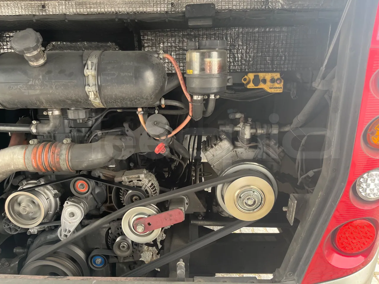 Scania Marcopolo K420EB4x2 - Euro4 - 309kw -12m - fire extinguishing system