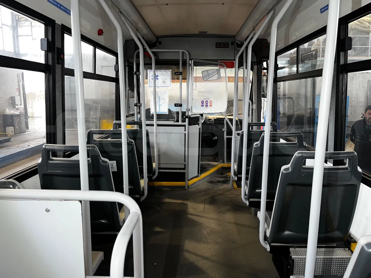 Iveco Cacciamali 65CNG/70 - EUR3 - 78kW - 6.770m - forward view all seats last row height