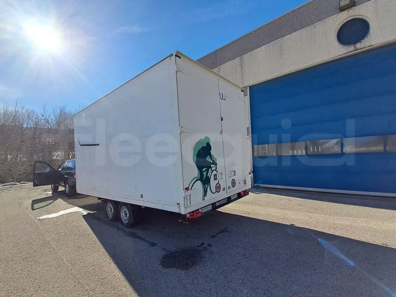 Harbeck Franz 0200TA Rimorchio - 6.550m - 3/4 left rear side