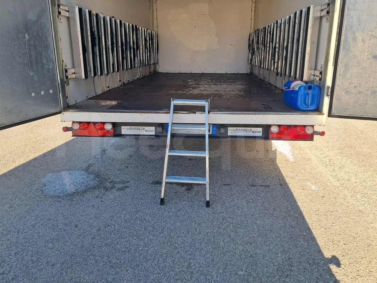 Harbeck Franz 0200TA Rimorchio - 6.550m - central seat safety belt