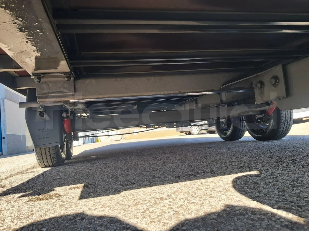 Harbeck Franz 0200TA Rimorchio - 6.550m - front axle right side