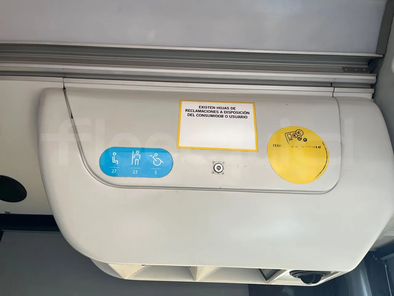 Mercedes-Benz OC500LE 1830H - EUR4 - 220kW -13.200m - seat plate photo