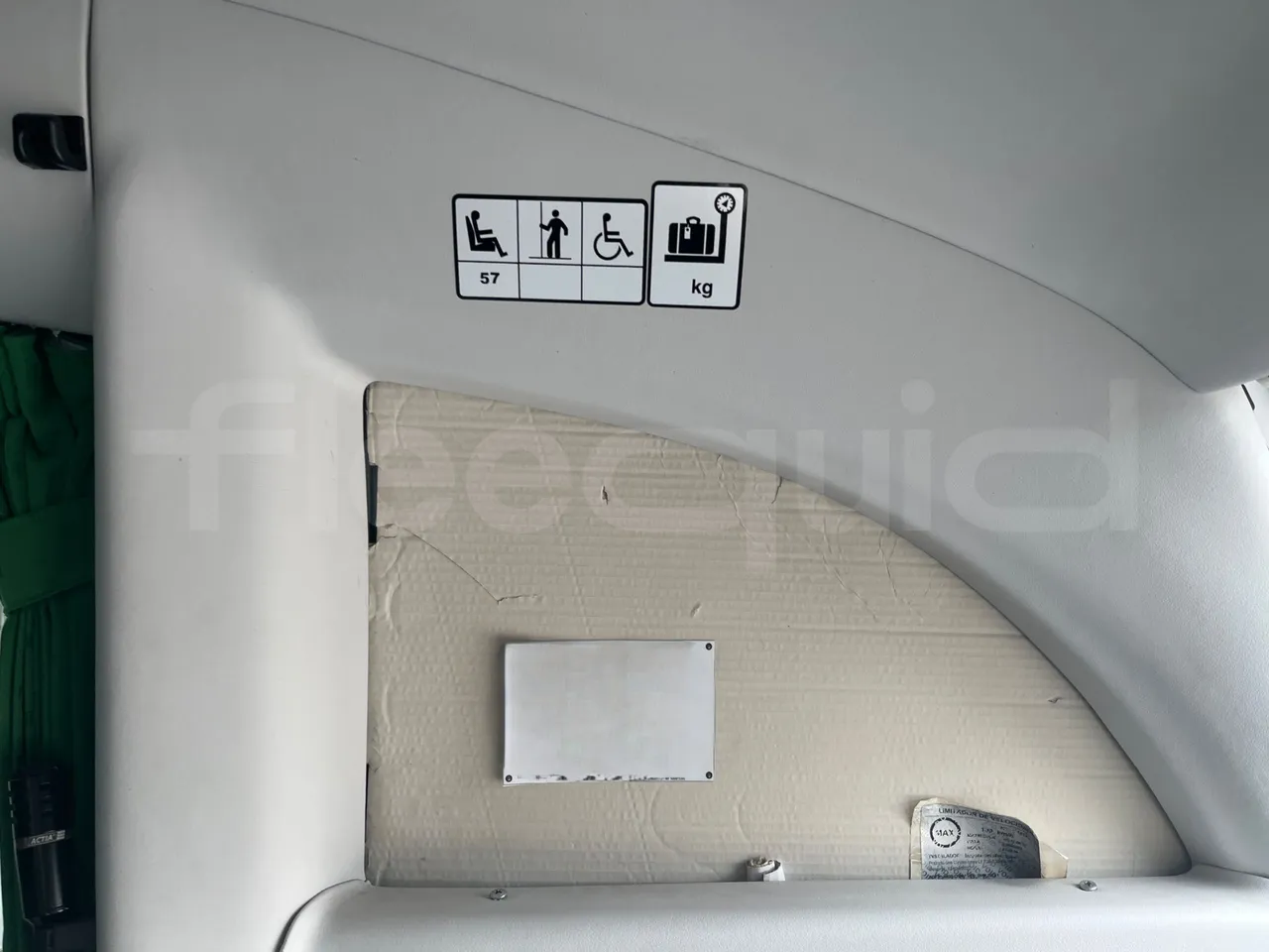 Irizar i6 12.35 - Euro6 - 302kW - 12.200mt - seat plate photo