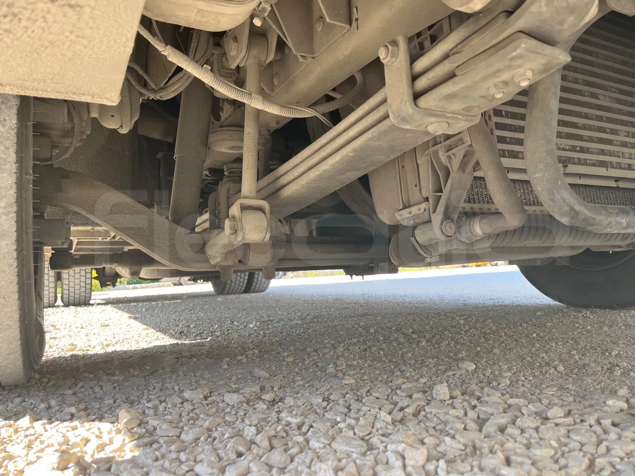 Isuzu Turquoise Anadolu - EUR4 - 151kW - 7.670m - front undercarriage from front