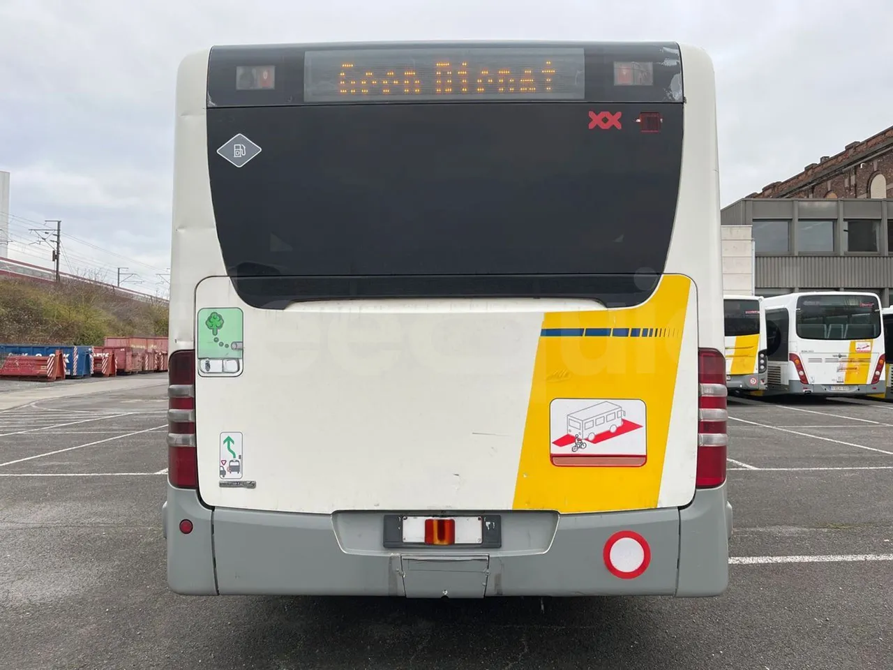 Mercedes-Benz Citaro O 530 - Euro5 - 220kW - 12.170mt - rear hatch closed
