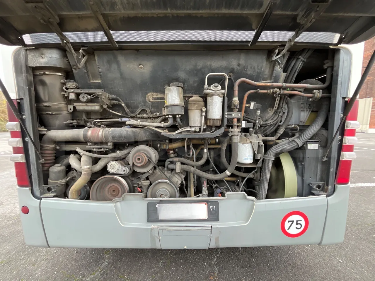 Mercedes-Benz Citaro O 530 - Euro5 - 220kW - 12.170mt - rear hatch open