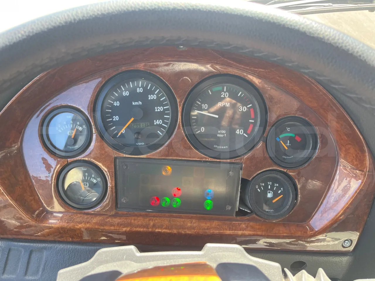 Otokar Navigo 160 S - Euro4 - 112kW - 7.100mt - dashboard lights on