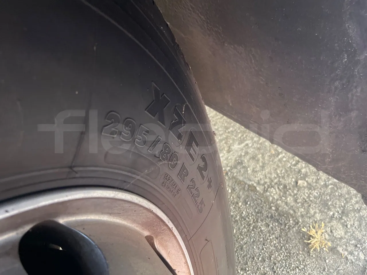 Setra S411 HD - front left tire measurements