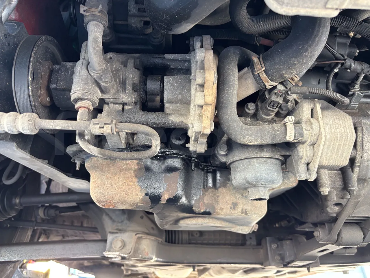 Ford Tourneo - Engine Without Protection