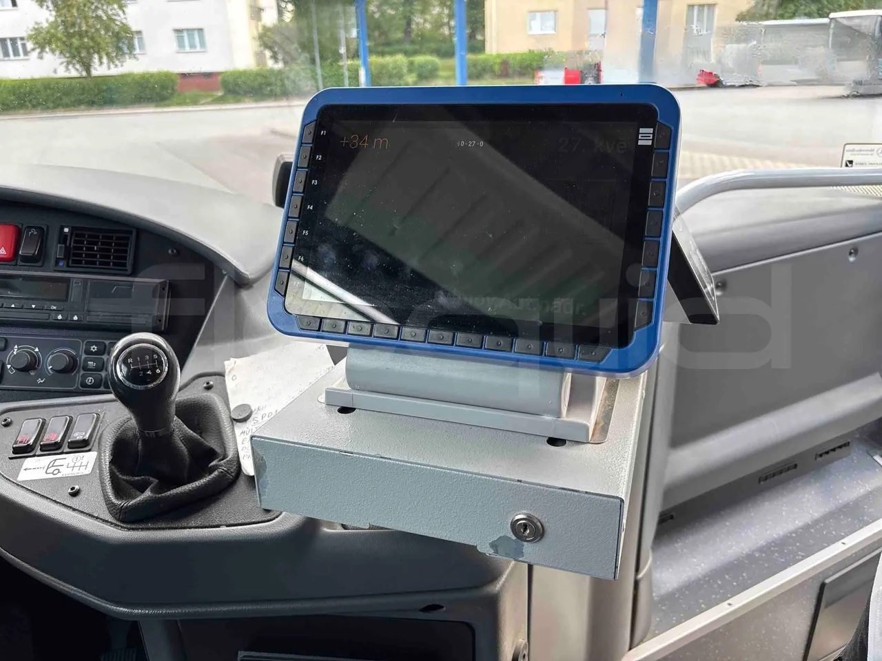 Setra S415 - command unit indicators