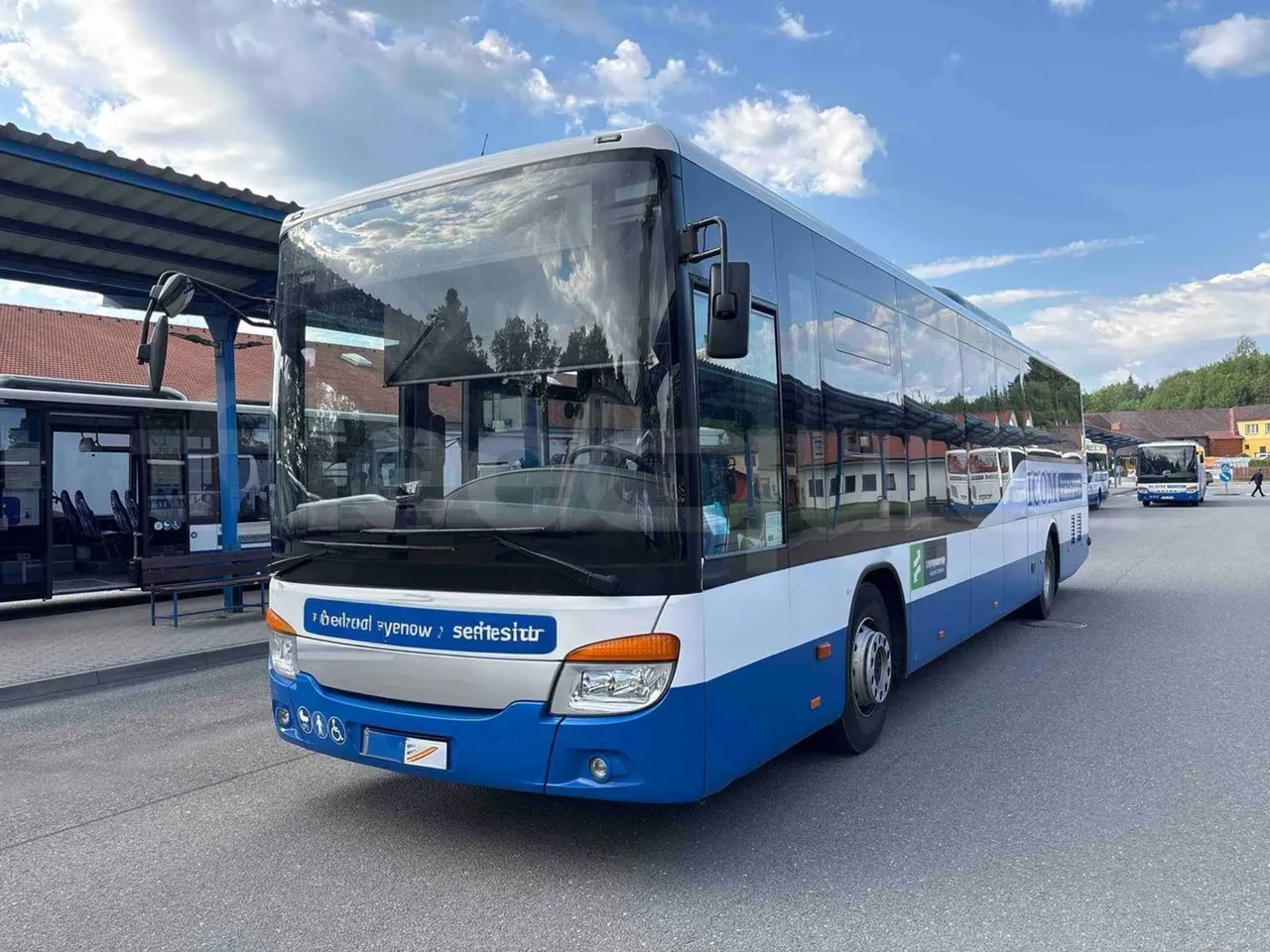 Setra S415 - 3/4 front left