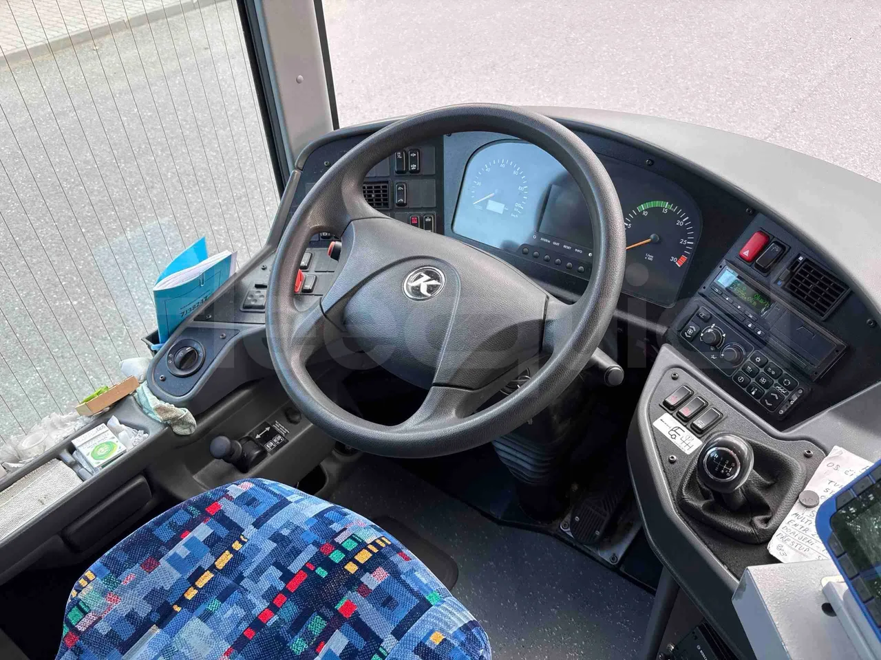 Setra S415 - buttons panels on