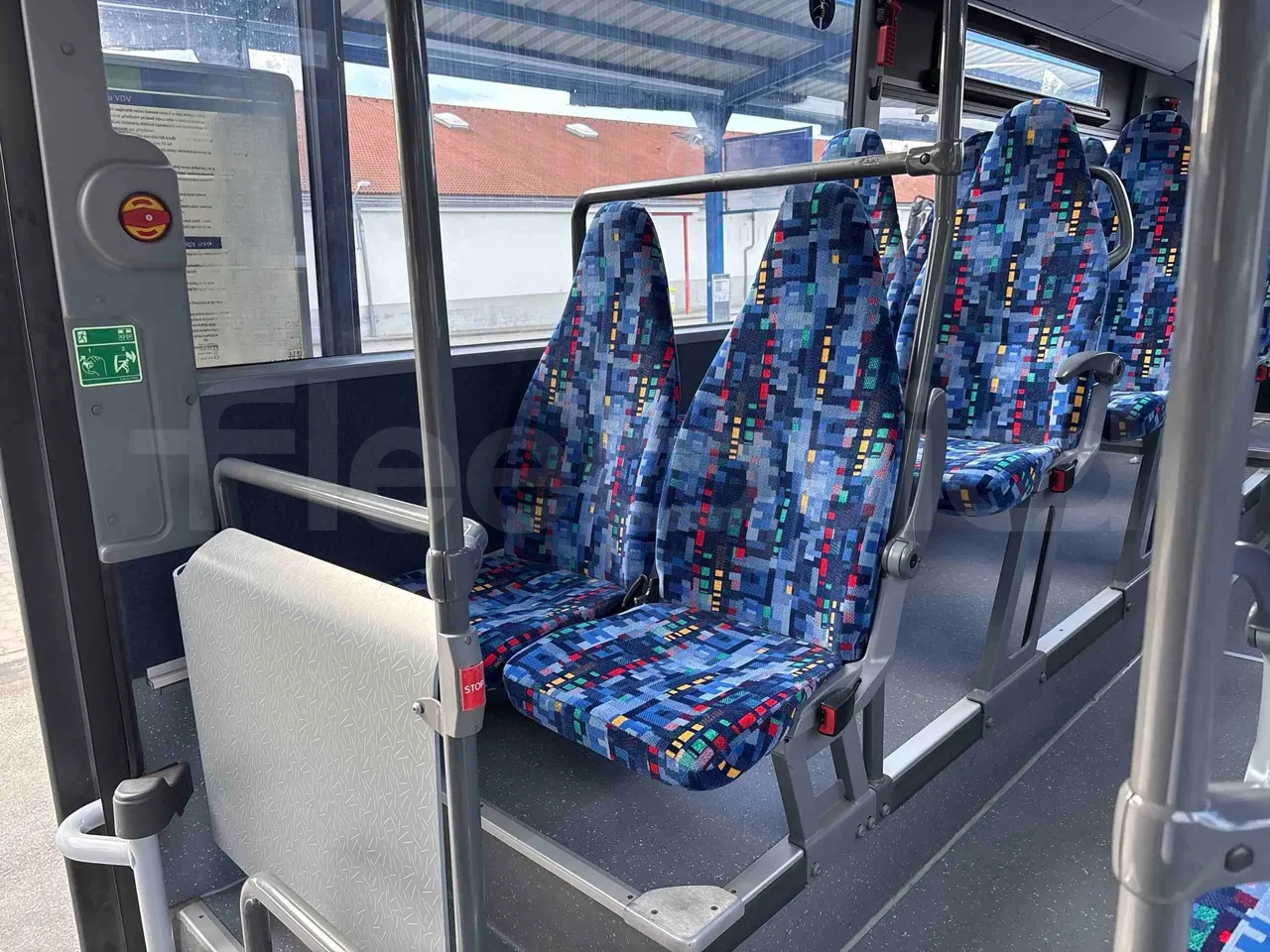 Setra S415 - single seat detail