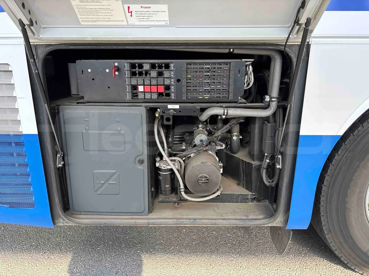 Setra S415 - preheater webasto photo