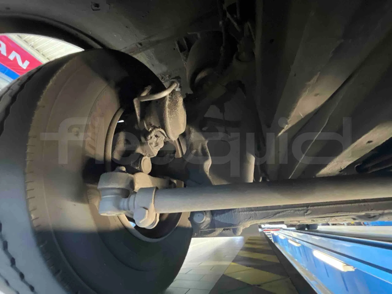 Man Lion's Intercity - front brake calipers left