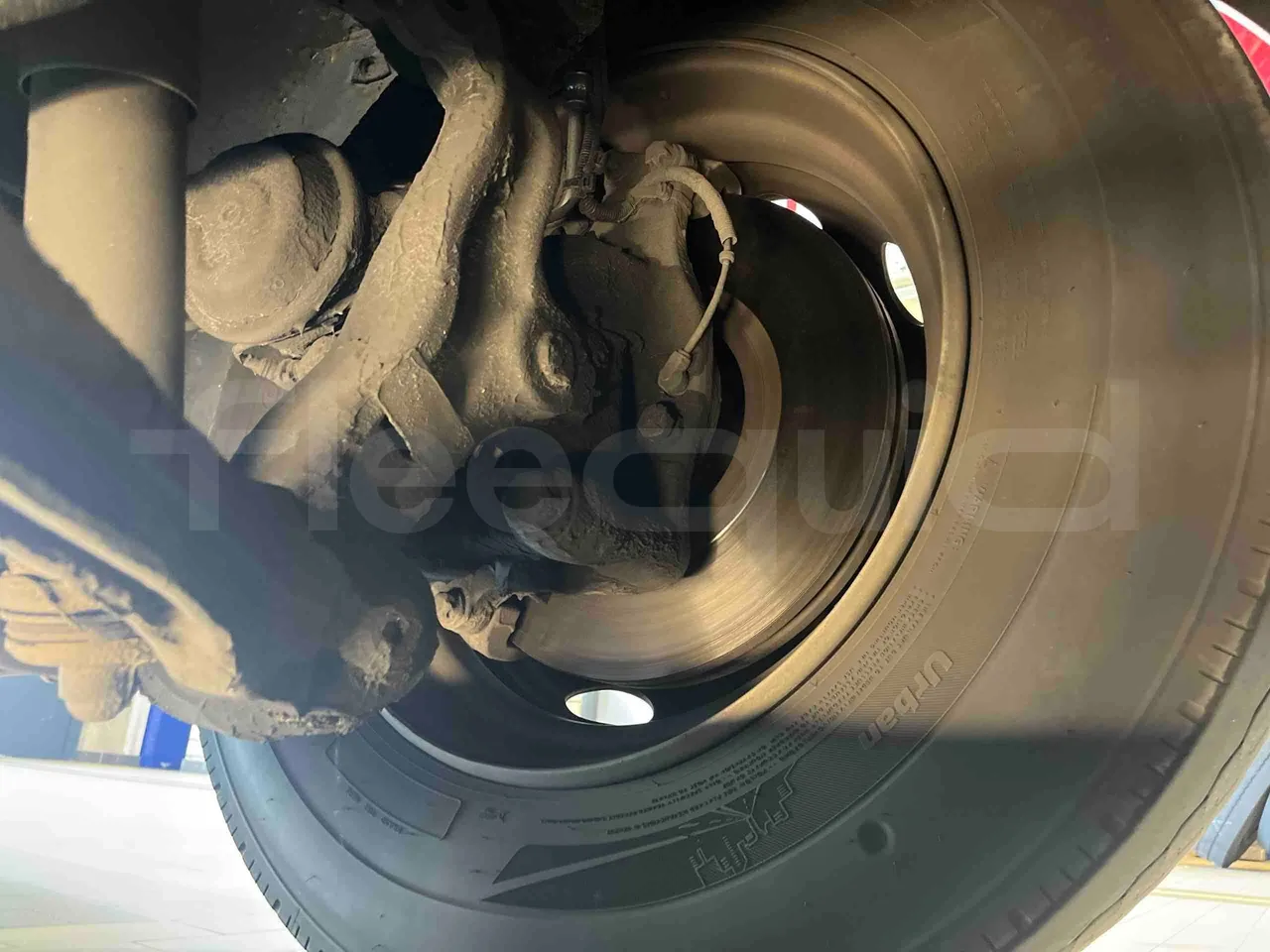 Man Lion's Intercity - front discs left
