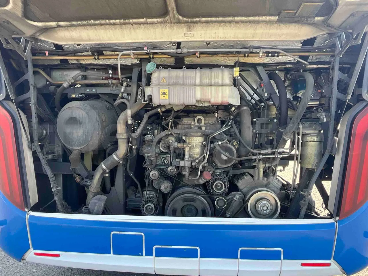 Man Lion's Intercity - rear hatch open